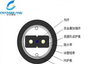 产品中心-管道用蝶形引入光缆GJXFHA-室内光缆